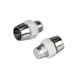 5PC Держатель 5мм хромпластик с гайкой ARL 5мм кругл 005026