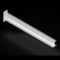 Консоль двойная 85х80 L1000 (s:1,5) П-образная усиленная Сендзимир цинк