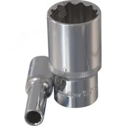 Головка торцевая глубокая 12-гранная 1/2"DR, 16 мм