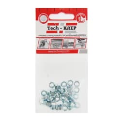 Гайка шестигранная М5 DIN 934 оцинк. (уп.40шт) Tech-Krep/Zitar 103024