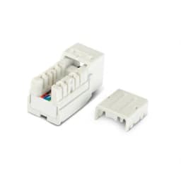 Вставка Keystone Jack Hyperline KJNE-6P6C-C2-90-WH