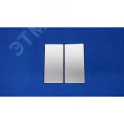 Клавиши для системы KNX, 2-группы, благородная сталь