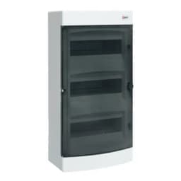 Щит распределительный навесной Unix 3х12мод. IP41 прозр. дверь PROxima EKF ux-3x12-n