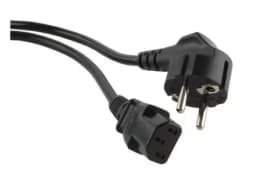 Кабель питания Hyperline PWC-IEC13-SHM-1.0-BK