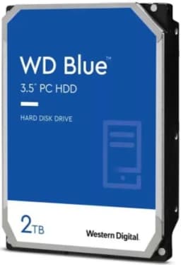 Жесткий диск объемом HDD 2 Тб с буферной памятью 64 Мб Blue 2Tb WD20EARZ WD