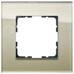 Рамка 1-постовая, стекло Champagne Gold