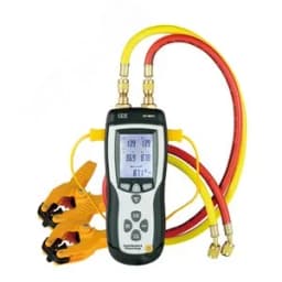 Манометр дифференциальный двухканальный - термометр DT-8921 CEM