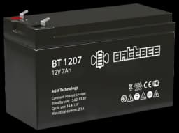 Стационарный аккумулятор BT 1207 (12V / 7Ah) Battbee