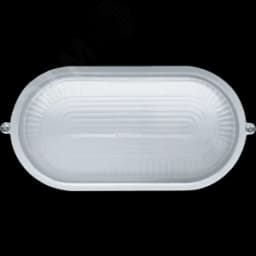 Светильник НПП-60w термостойкий овальный без решетки IP54 белый Navigator Group