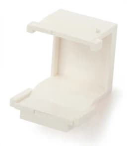 Вставка-заглушка формата Keystone Jack Hyperline KJ1-BL-WH