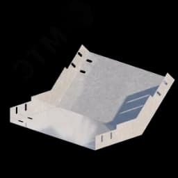 Лоток монтажный угловой 45 вверх ЛУ45В.600.150.438.1,5.2