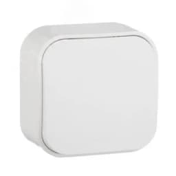 Quteo Кнопка 1 клавиша наружная белая 6А LEGRAND