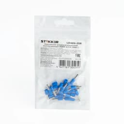 Наконечник Штыревой Втулочный Изолированный STEKKER LD405258 39378