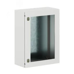 Корпус навесной уличный ST Outdoor с М/П с прозрачной дверью ВxШxГ 800x600x300 мм, IP66