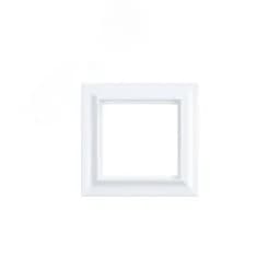 Рамка 1-пост, Eco Profi Standart, термопласт, белый