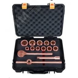 Набор торцевых головок искробезопасных 3/4", 14 предметов AlCu Калиброн