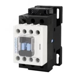 Магнитный контактор HGC18 11NS X380 18А 7.5 кВт при АС3 (380-440В) кат. 380В АC 1НО+1НЗ