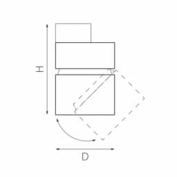 Комплект со светильником Forte Forte Muro Lightstar A1T214816