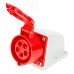 Розетка 115 стационарная 3Р+РЕ+N 16А 380В IP44, 11-8911 REXANT