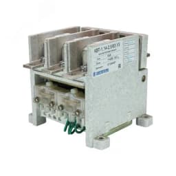 Контактор вакуумный КВТ-1,14-2,5/ 63-3 У3, трёхполюсный, 110В, 2з+1р, нереверсивный, без реле, IP00. (ЭТ) Электротехник