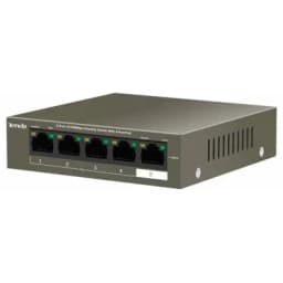 5-ти портовый неуправляемый PoE коммутатор TEF1105P-4-38W Tenda