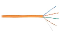 Кабель U/UTP, 4 пары, Кат.5e, 24 AWG, внутренний, нг(А)-HF, 305 м, оранжевый NIKOMAX NMC 4100C-OR
