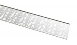 Перфорированный вертикальный кабельный организатор-лоток 150х9 мм Hyperline CDV-150x9-42U-RAL7035