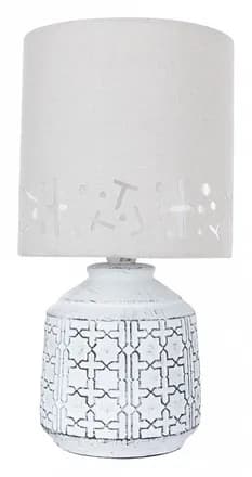 Настольная лампа декоративная Arte Lamp Bunda A4007LT1WH