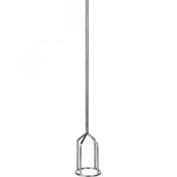 Миксер "Профессионал" для гипсовых смесей и наливных полов, шестигранный хвостовик, оцинкованный, на подвеске, 80х530мм