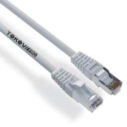 Патч-корд кат.5E F/UTP 24 AWG LSZH 0.15м PRO TOKOV ELECTRIC TKP-PC06-5EF-CULSZH-015M
