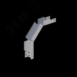 Лоток монтажный угловой 90 вниз ЛУ90Н.100.80.454.1.1