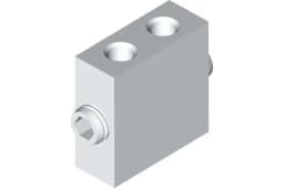 Быстрый зажим для троса УМС диаметр 2-3 мм ZT-2-3 алюминиевый сплав Д16Т 1 шт