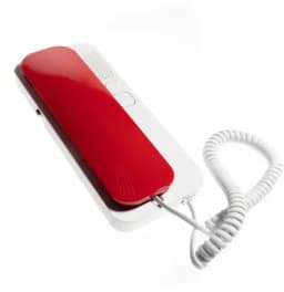 Трубка абонентская переговорная, красно-белая Unifon Smart U Цифрал