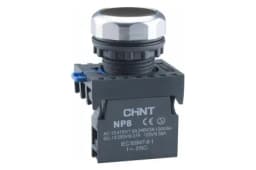 Кнопка управления NP8-10BN/2 без подсветки черн. 1НО IP65 (R) CHINT 578647