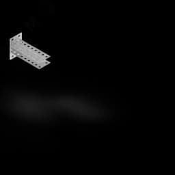 Консоль двойная 40х80 L100 (s:1,5) П-образная усиленная гор.цинк