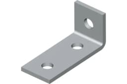 Пластина УМС угловая 90° 3 отверстия PU-3 сталь 3 ГОСТ 380-2005 1 шт