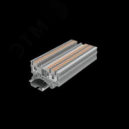 Клемма TP 1-2 проходная Push-in, сечение 2,5 мм. кв., серая