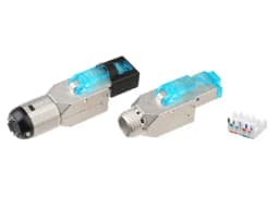 Разъем полевой оконцовки RJ-45 (8P8C) под витую пару Hyperline PLUD-8P8C-S-C8-SH