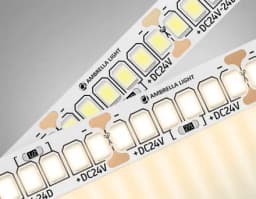 Светодиодная лента Ambrella Light GS3501 2835 240Led 22W m 24V IP20 3000K 5m Ambrella Light GS3501