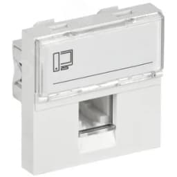 Розетка компьютерная RJ45 UTP категория 5e 2 модуля