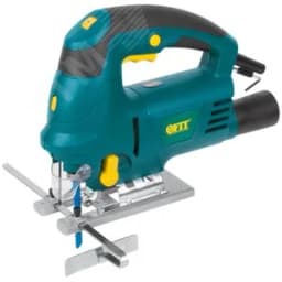 Лобзик электрический, 800 Вт, 0-3000 ход/мин, быстрозажимной патрон, маятник 100 мм, лазер