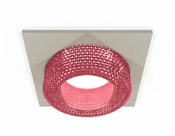 Комплект встраиваемого светильника с композитным хрусталем Ambrella Light XC7633022