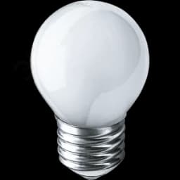 Лампа накаливания декоративная ДШ 60вт Р45 230в Е27 матовая (шар)