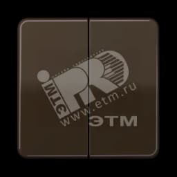 Клавиши для сдвоенных выключателей и кнопок коричневые CD595BR JUNG