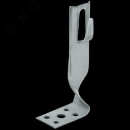 Держатель проводника круглого 6-8мм угловой скрытый h=70мм оцинкованная сталь HDZ IEK