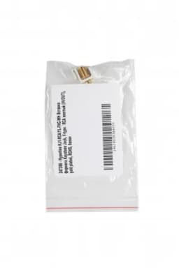 Вставка формата Keystone Jack Hyperline KJ1-RCA/YL-FHG-WH
