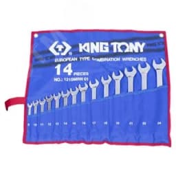 Набор комбинированных ключей, 8-24 мм, чехол из теторона, 14 предметов