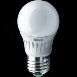 Лампа светодиодная LED 5вт E27 белая шар