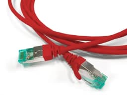 Патч-корд S/FTP Hyperline PC-LPT-SFTP-RJ45-RJ45-C6a-1M-LSZH-RD