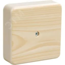 Коробка клеммная 75х75х20 сосна IP20 КМ41212-04